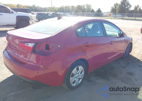 2016 Kia Forte Lx from USA, damaged, VIN KNAFX4A64G5540946